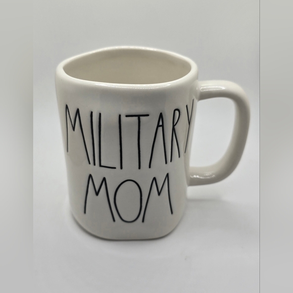 Rae Dunn Other - Military Mom Mug Coffee Cup Rae Dunn Artisan Collection By Magenta White EUC